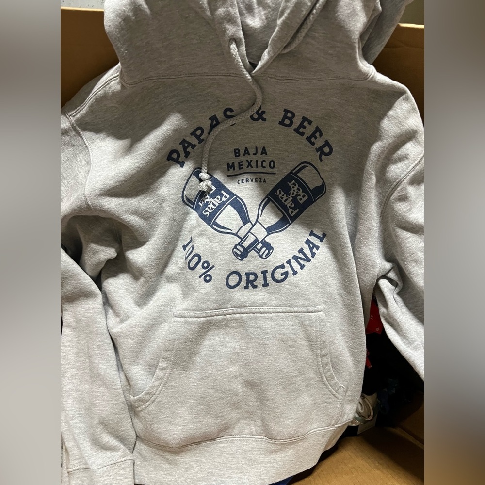 Papas and beer sweatshirt